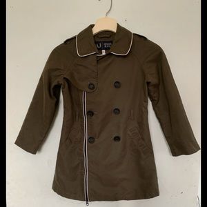 Girls Armani trench coat